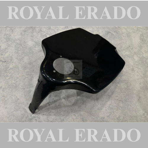 Royal enfield vintage 1962 old model g2 bullet standard rear number plate black pointed