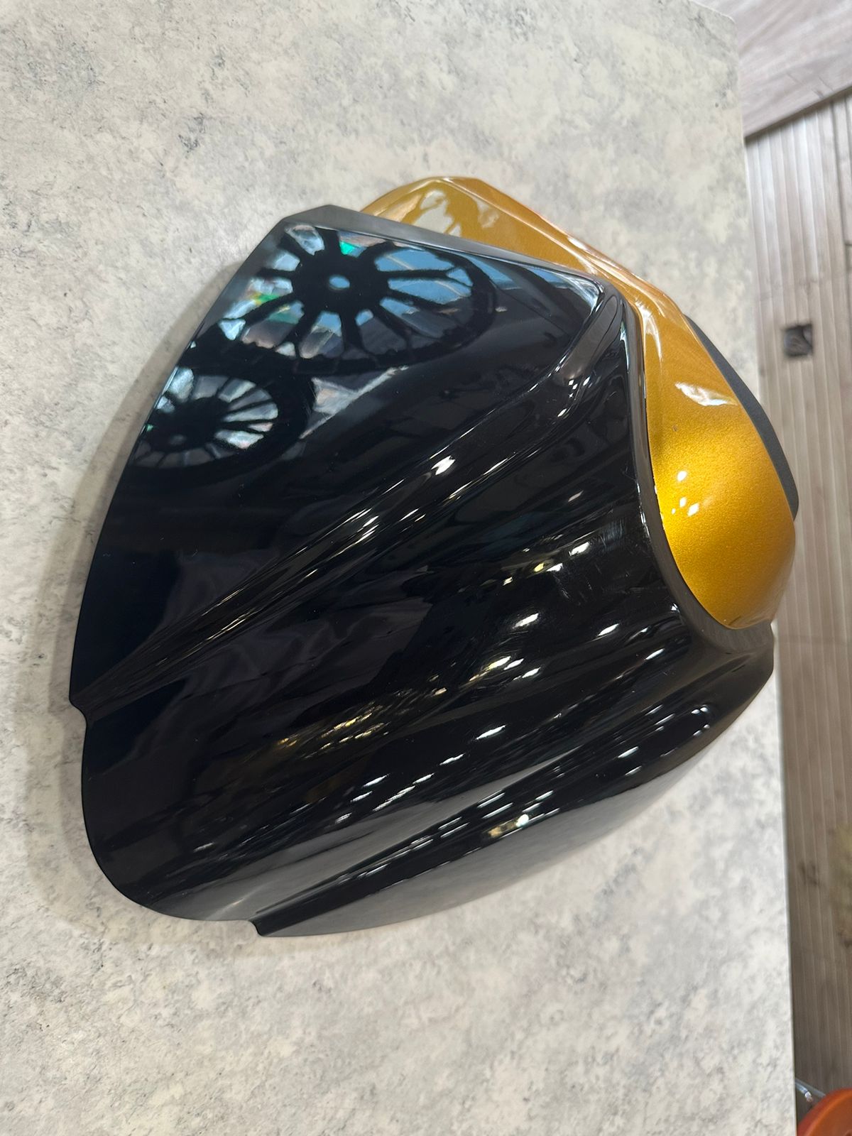 hayabusa generation 3 REAR SEAT COWL BLACK  Suzuki Hayabusa Gen3 – 2023