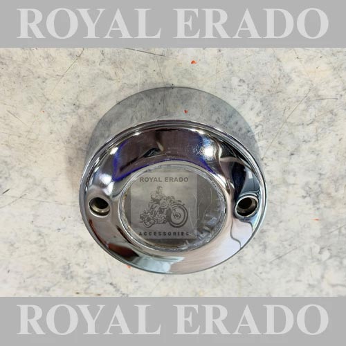 Delco Cap Point Cover With Glass For Royal Enfield Standard And Electra Cast Iron CI Angine (To See The Spark Inside The Point Cover)