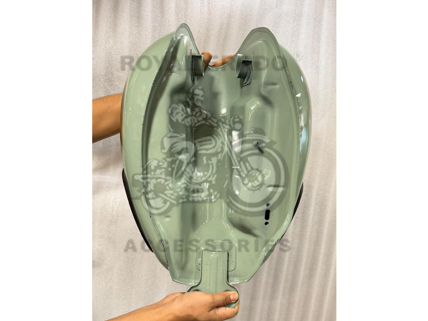 Royal Enfield Classic Mint/Pastel Green Pista Green Tank For Bs-3 Bs-4 After 2013 Model