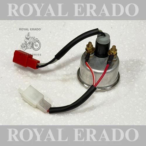 Royal Enfield Classic Electra Standard Amp Meter Ammeter In White Colour