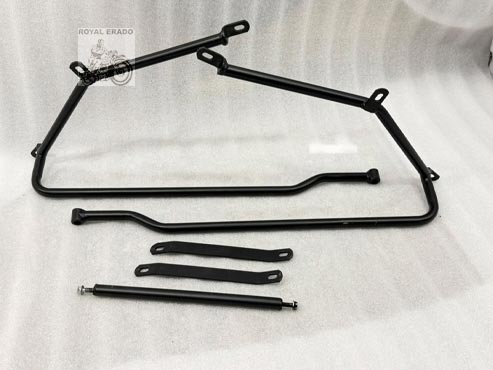 Saddle Stay For Side Boxes, Side Pannier / Side Bags Harley-davidson-style Fit For Super Meteor 650