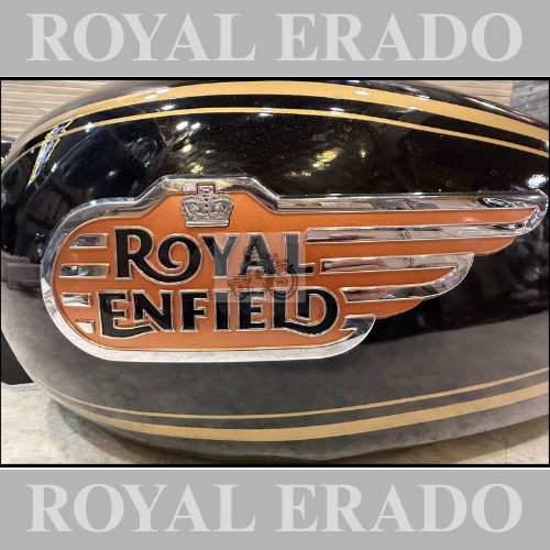 Royal enfield battalion standard design tank for old model classic electra standard before 2012 model with golden linning for vintage g2 1962 old model bullet 350