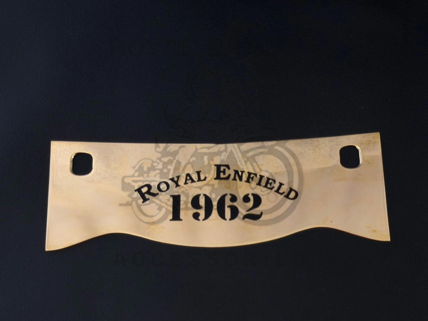Vintage G2 1962 Old Model Standard Bullet 350 Royal Enfield 1962 Written Crown Plate Number Plate