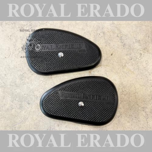 Vintage G2 1962 Old Model Bullet 350 Knee Pad With Royal Enfield India Written For Standard Electra Classic