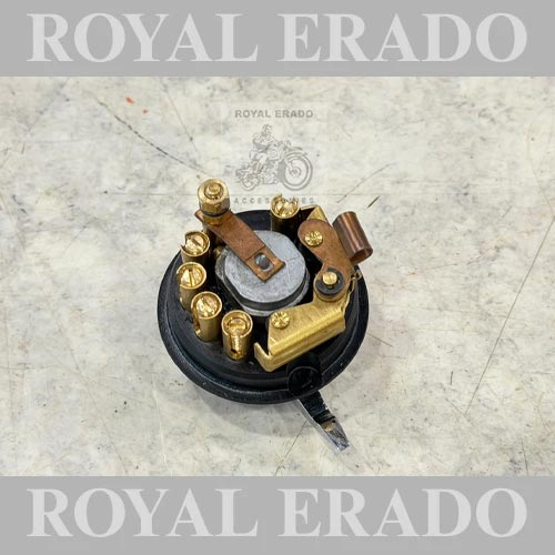 Head Light Switch With Brass Chrome Knob For Bsa & Royal Enfield Vintage G2 1962 Old Model Bullet 350 Standard Cast Iron Engine