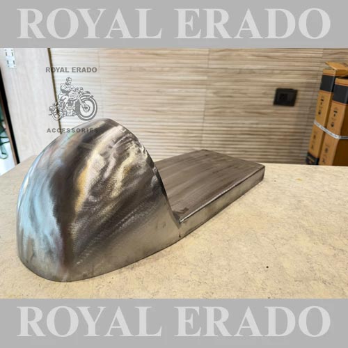 Cafe Racer Style / Gt-650 Style Rear Seat Plate Cowl For Royal Enfield Classic Electra And Standard Pulsar Splendour And Rx-100 And Honda Shine