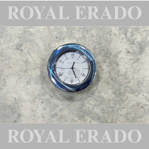 Royal enfield vintgage g2 1962 old bullet classic electra standard handle t watch steering stem watch in brass chrome