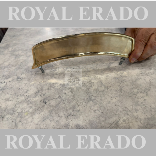 Royal Enfield Vintage G2 1962 Old Model Bullet 350, Standard, Electra, Classic, Reborn, Battalion, Meteor, Hunter 350, And Super Meteor Brass Front Number Plate