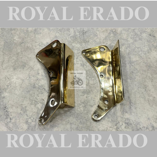Royal enfield foundation plate engine plate in brass for old model standard Electra vintage g2 1962 old model bullet 350.