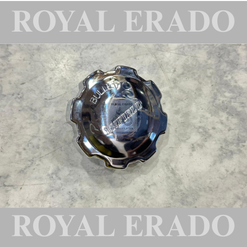 Royal enfield vintage g2 1962 old model bullet standard 350 tank cap flower type in chrome