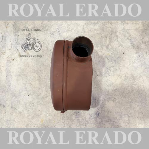 Oval Air Filter Box For Vintage G2 1962 Old Model Bullet 350 For Cast Iron Engine Standard 350 Electra 350 (CI Engine )
