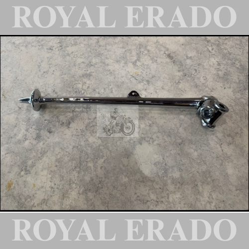 Royal enfield brass chrome desert pointed side stand for old model vintage g2 1962 bullet 350 standard