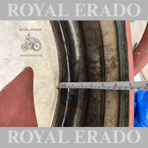 Vintage And Bobber-style Mudguard For Rear 150" Number Tyre Vintage G2 Style 1962 Old Model Bullet Fit To Classic Electra And Standard