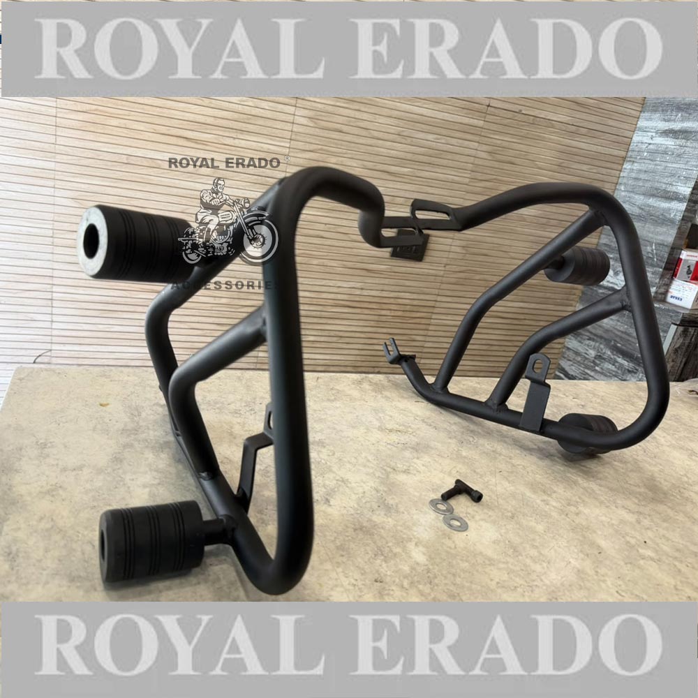 Harley Davidson X440 Crash Guard In Black With Double Slider