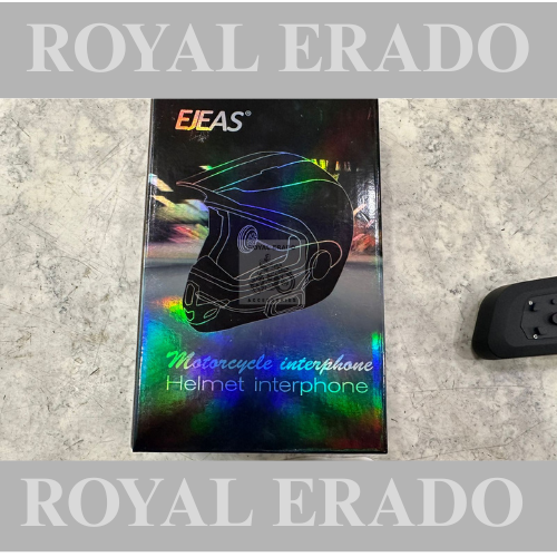 Ejeas Vnetphone V6 Pro Bluetooth Intercom for helmet for royal enfield super meteor 650 reborn classic electra standard hunter meteor short gun