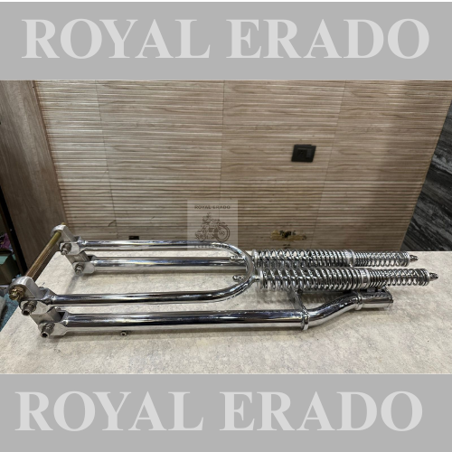 Royal enfield g2 1962 old model vintage bullet 350 classic Electra standard front grider springer fork in chrome