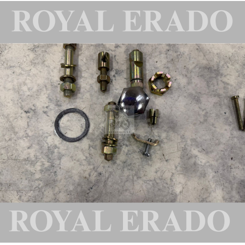 Royal Enfield old model Standard Electra cast iron engine nut bolt kit for vintage G2 1962 old model bullet 350 cast-iron engine, ci engine,