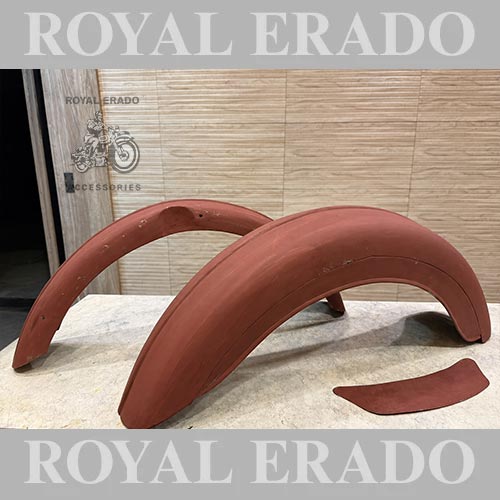 Vintage And Bobber-style Mudguard For Rear 150" Number Tyre Vintage G2 Style 1962 Old Model Bullet Fit To Classic Electra And Standard