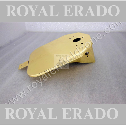Royal enfield old model vintage g2 1962 bullet 350 cast iron engine ci engine standard electra classic rear number plate brass golden coated