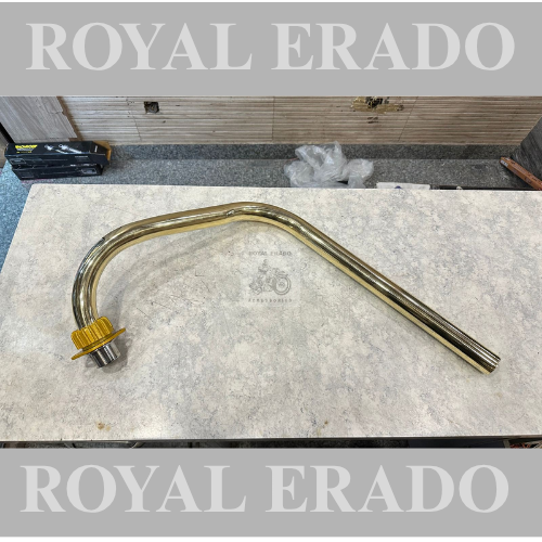 L-type Bend pipe in brass for royal enfield vintage g2 1962 old model bullet 350 classic electra standard