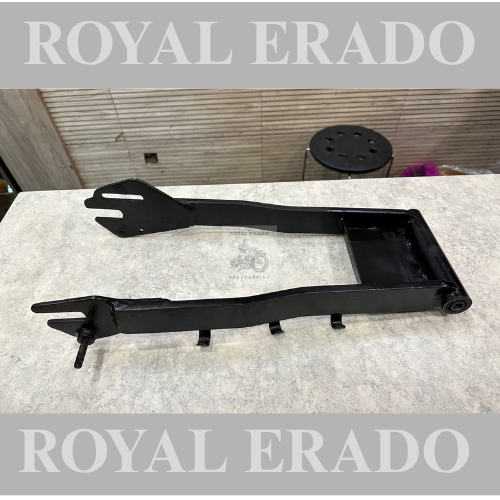 Royal enfield thunderbird and classic double disc rear swing arm rear jhulla rear suspension for broad 150 number tyre