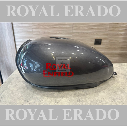 Royal enfield classic tank grey gun metal tank be-3 bs-4
