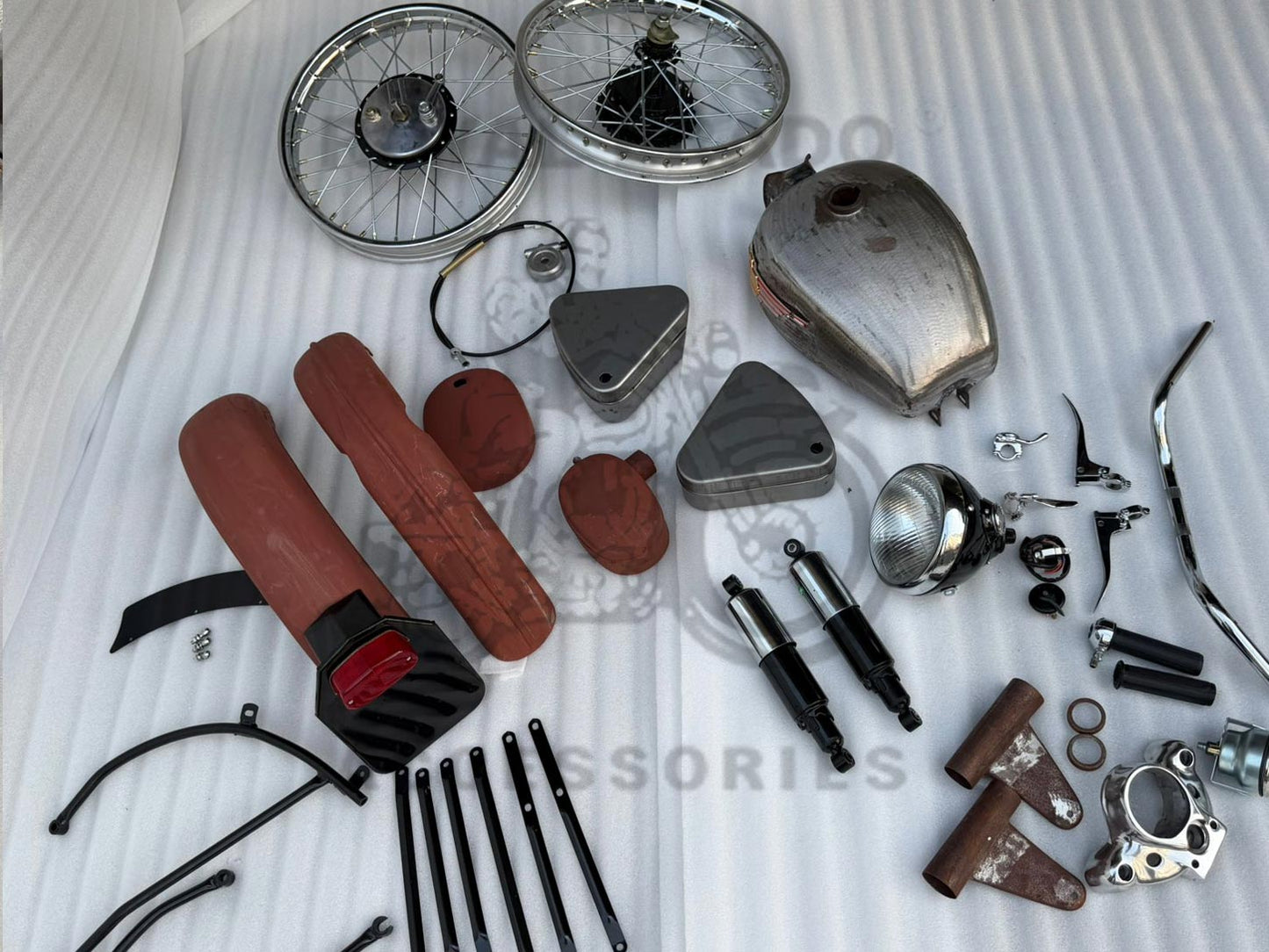 Vintage 1962 Old Model Bullet 350 G2 Kit For Royal Enfield Standard Cast Iron Engine