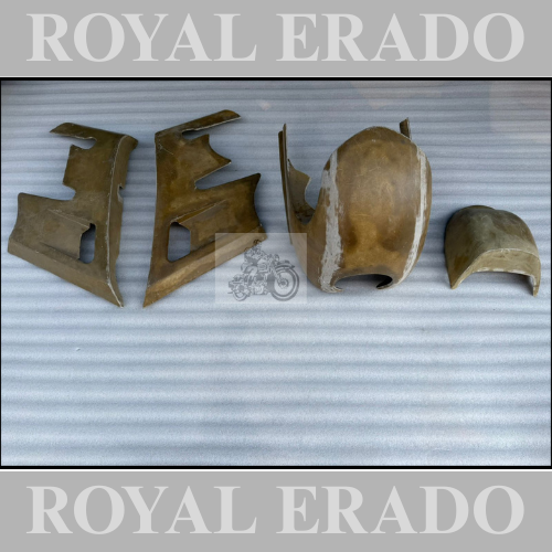 Royal enfield continental gt 650 fiber fairing kit to convert to sports bike look and old vintage style look