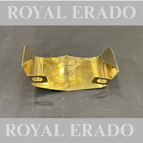 Royal enfield g2 vintage 1962 old model bullet style tail light shade in brass