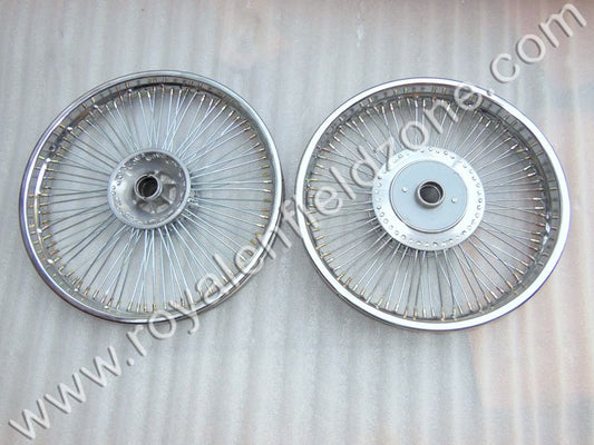 80 spokes Multi spoke wheel rim for ROYAL ENFIELD CLASSIC ,  ELECTRA ,STANDARD , Thunderbird (multispoke )