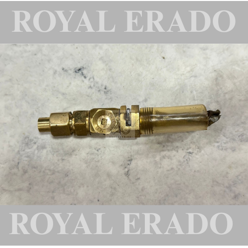 Royal enfield brass push pull petrol tap petrol t with reserve  for old model vintage g2 1962 bullet 350 standard Electra