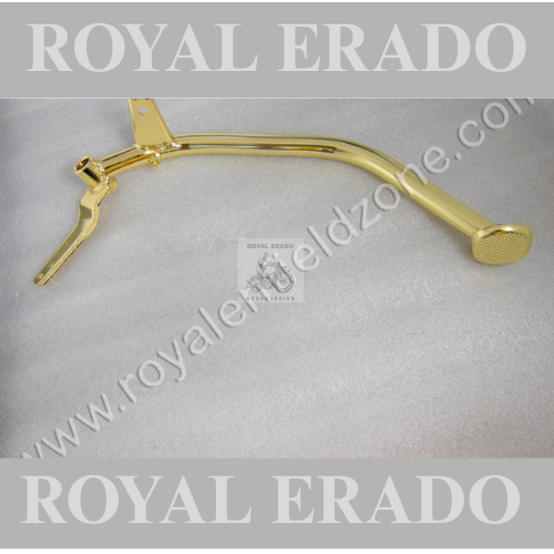 Royal enfield brass golden coated brake break pedal lever for uce efi model classic electra and standard bs-3 bs-4