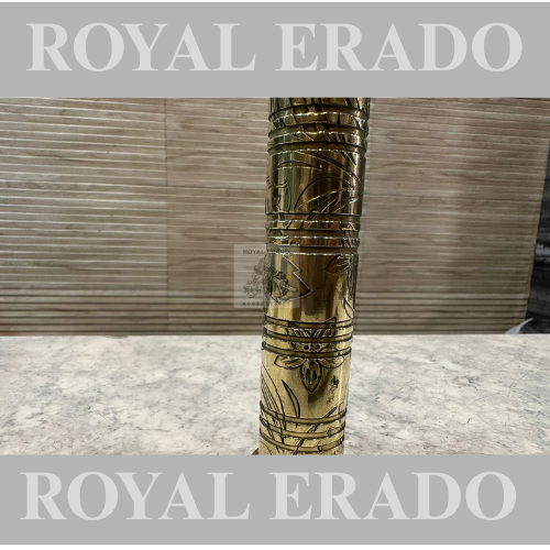 Royal enfield brass engraved lion end handle grip for reborn classic electra standard battalion hunter meteor 350 super meteor 650