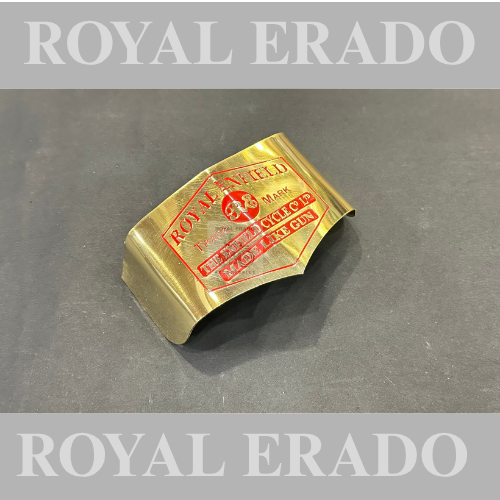 Royal enfield g2 vintage 1962 old model bullet style tail light shade in brass