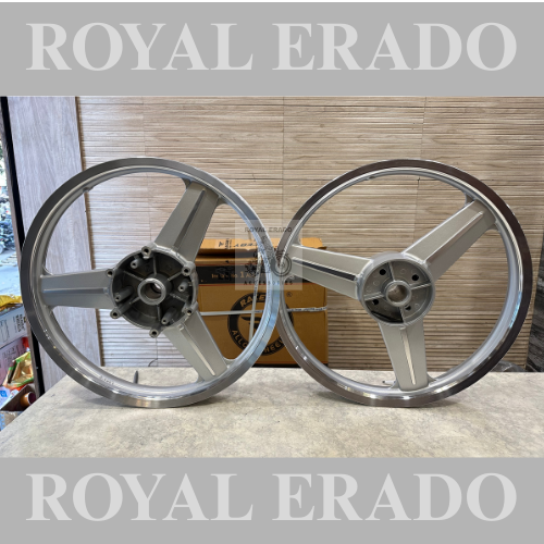 Raceby / kingway company mercedes diamond silver alloy wheel for Standard abs and Electra front disc 19” and 19” drum brake