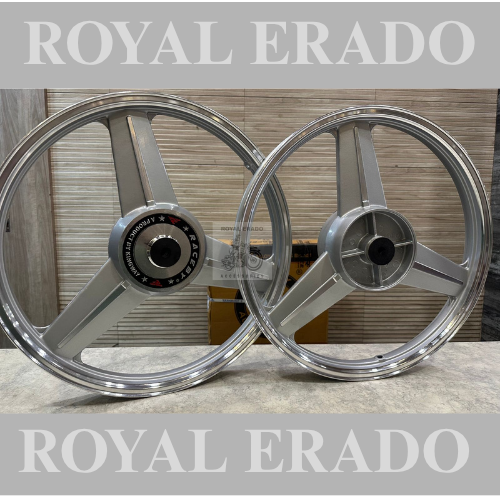 Raceby kingway Mercedes diamond alloy wheel silver for standard abs and electra front 19” disc and rear 19” drum