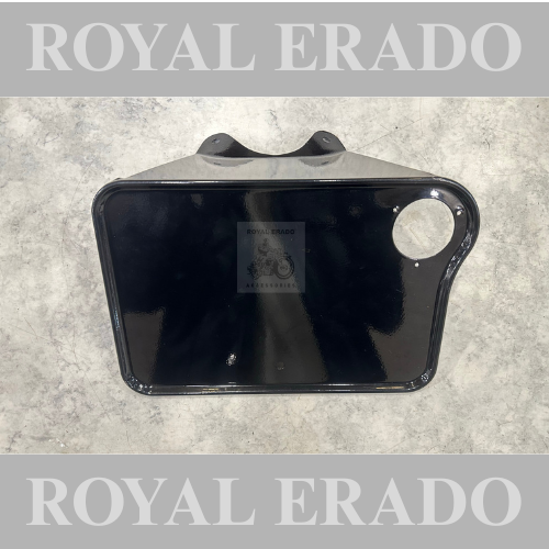 Royal wnfield vintage g2 1962 old model bullet standard number plate assembly black