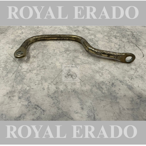 Royal enfield 1962 vintage g2 old model bullet 350 tappet plate classic electra standard side lifting handle engraved in brass