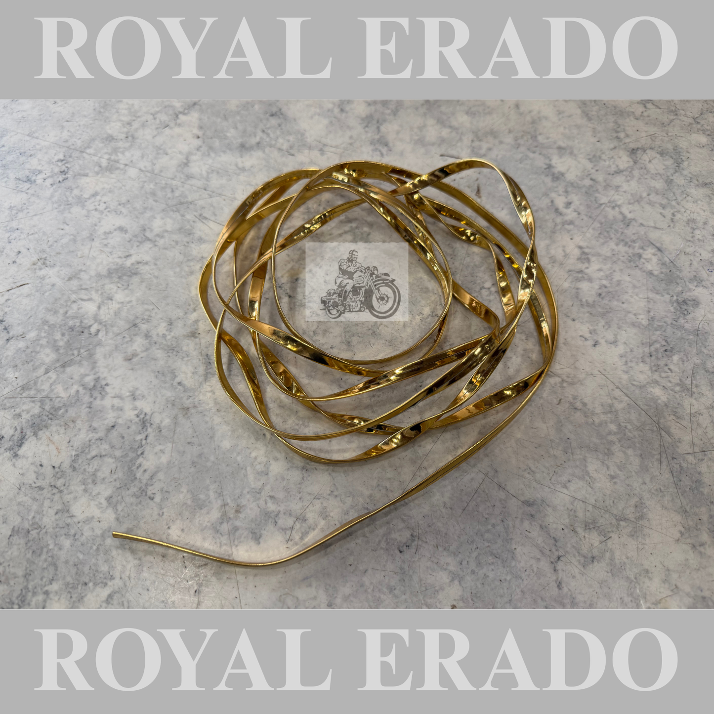 Royal Enfield golden beading for seat fit to any bike for Classic Electra Standard old model vintage g2 1962 bullet 350.