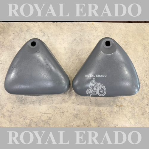 Toolbox set for Royal Enfield Classic Electra Standard without paint.