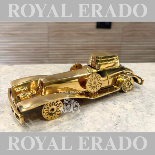 Brass Vintage Antique Car Miniature Rolls-Royce Car for Home Decoration