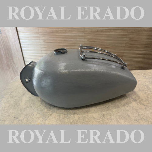 Royal Enfield Vintage Old Model G2 1962 Style Bullet 350 Standard Electra Tank Classic Tank with Chrome Grill without paint.