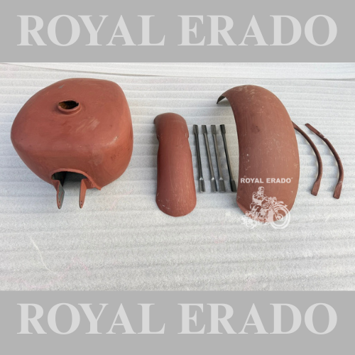 Harley-Davidson style 883 & 48 type bobber kit with tank front rear mudguard without paint for classic Electra Standard Thunderbird 350 ( rear mudguard compatible with 150-number tyre )