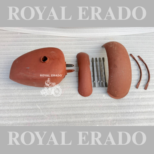 Harley-Davidson style 883 & 48 type bobber kit with tank front rear mudguard without paint for classic Electra Standard Thunderbird 350 ( rear mudguard compatible with 150-number tyre )