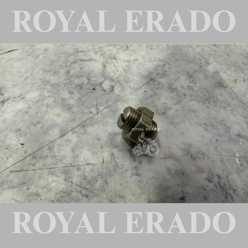 Clutch rod adjuster for Royal Enfield old model vintage G2 Bullet 1962 Standard cast iron engine 4 speed bike.