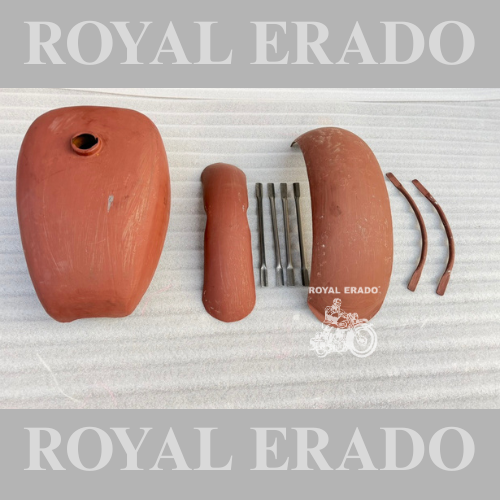 Harley-Davidson style 883 & 48 type bobber kit with tank front rear mudguard without paint for classic Electra Standard Thunderbird 350 ( rear mudguard compatible with 150-number tyre )