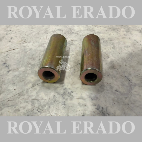 Silencer distance peace for Royal Enfield old model Standard Electra, cast iron engine, 4-speed bike.