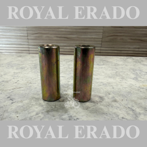 Silencer distance peace for Royal Enfield old model Standard Electra, cast iron engine, 4-speed bike.