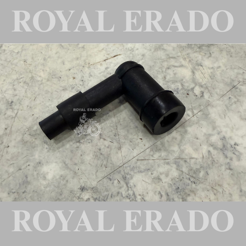 Royal Enfield old model vintage G2 1962 Bullet 350 Standard Electra cast iron engine spark plug adopter (spark plug holder).